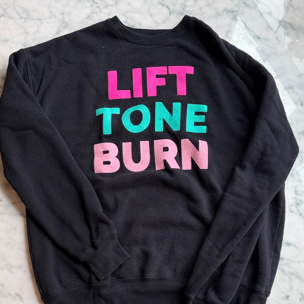 Pure Barre Black Sweatshirt